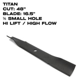 Toro Hi Flow Blade | 16.5" | Titan | 48" Deck | 117-7277-03