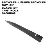 Toro Bagging Blade | 21" | 21" Deck | 125-1072-03
