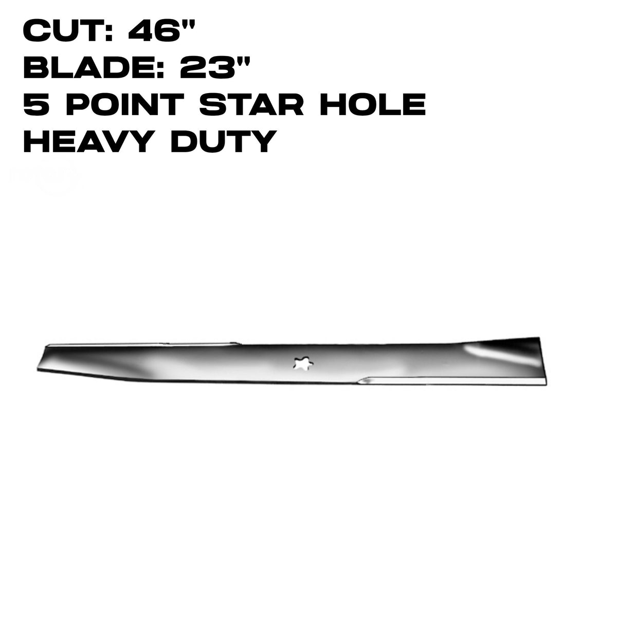 Rotary 23" X 5 Point Star | Heavy Duty | 46" Deck | AYP / HUSQVARNA | 12974