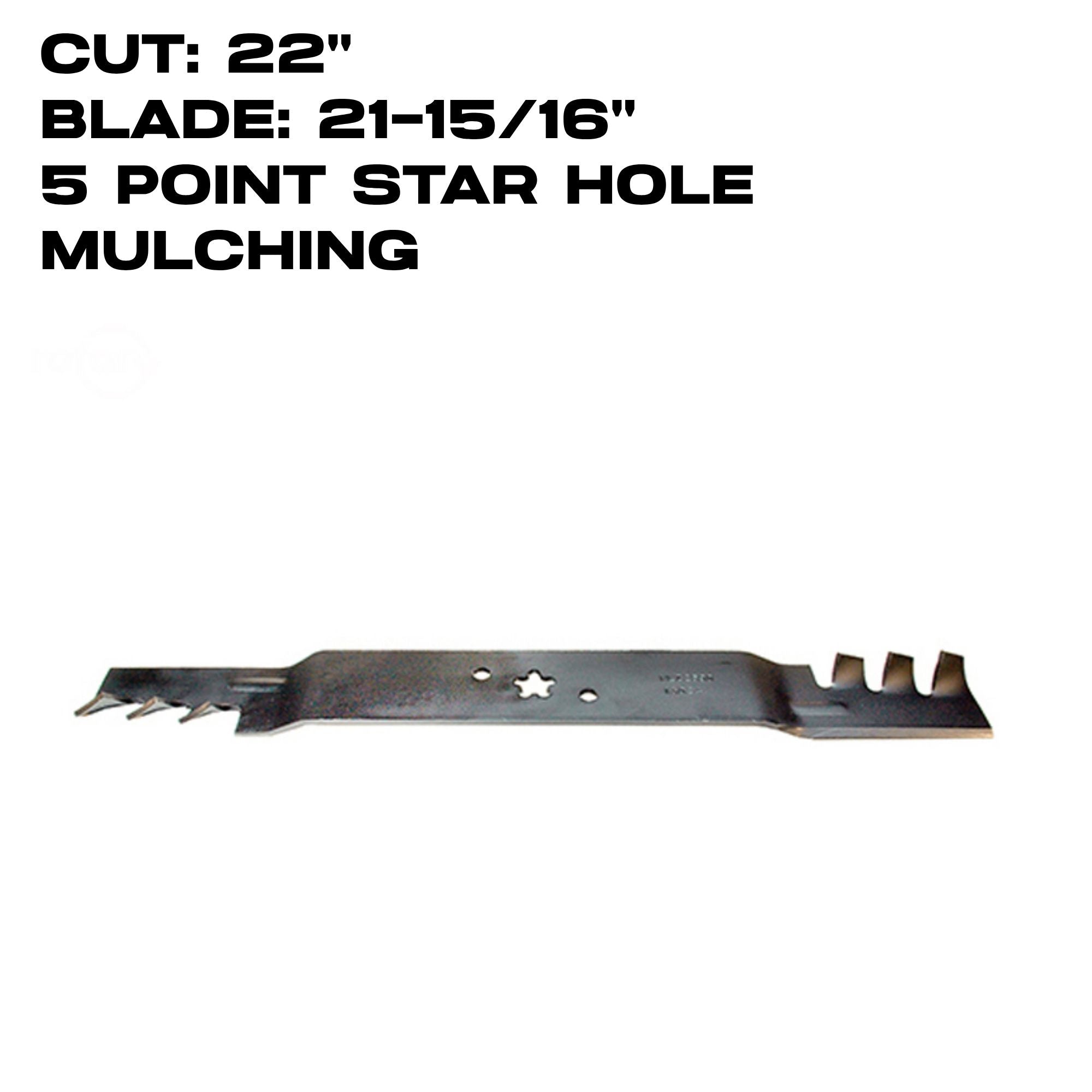 Rotary Copperhead Blade | 21-15/16