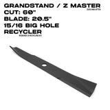 Toro Recycler Blade | 20.5" | GrandStand / Z Master | 60" Deck | 140-4855