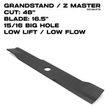 Toro Low Flow Blade | 16.5" | GrandStand / Z Master | 48" Deck | 140-4861