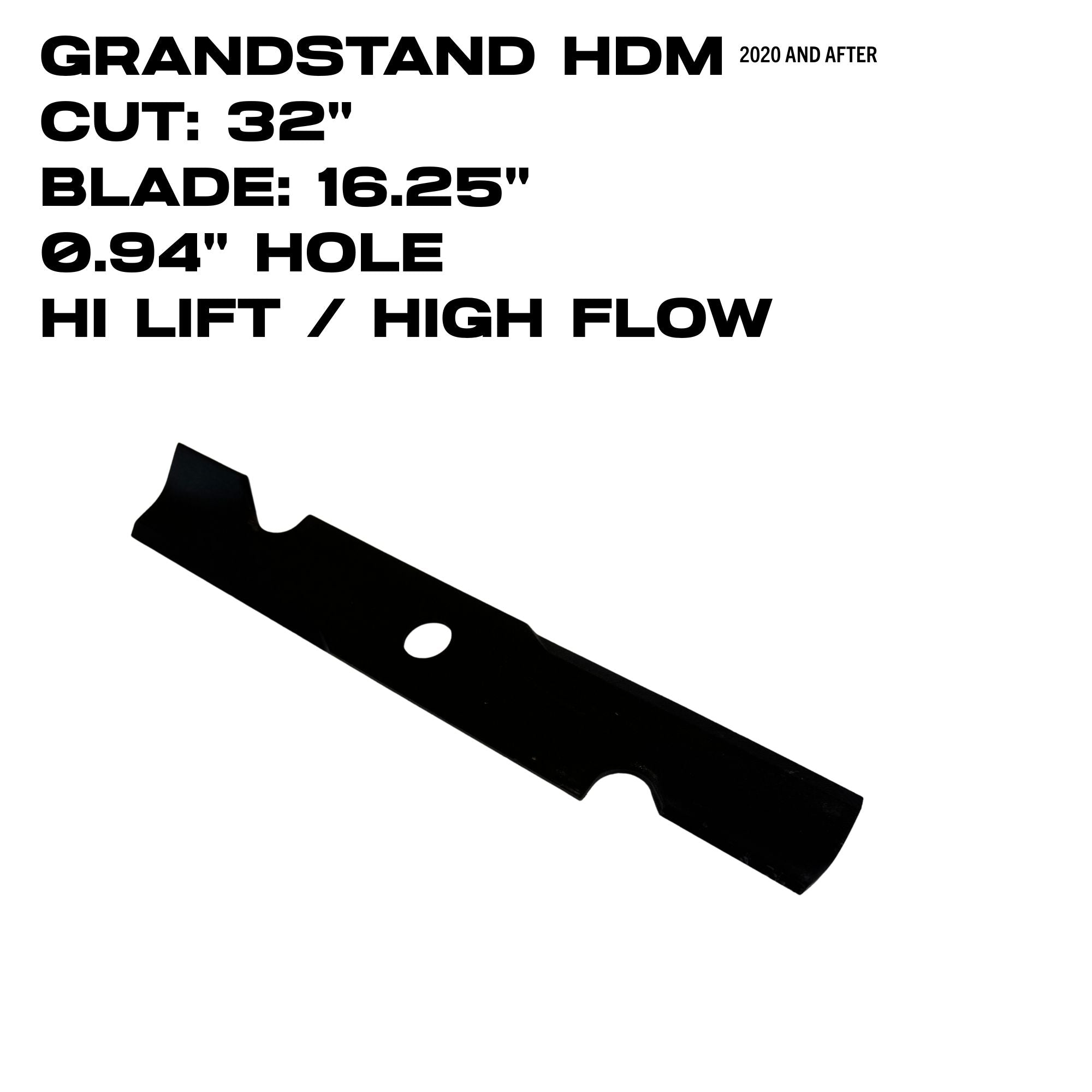 Toro High Flow Blade | 16.25 | GrandStand HDM | 32