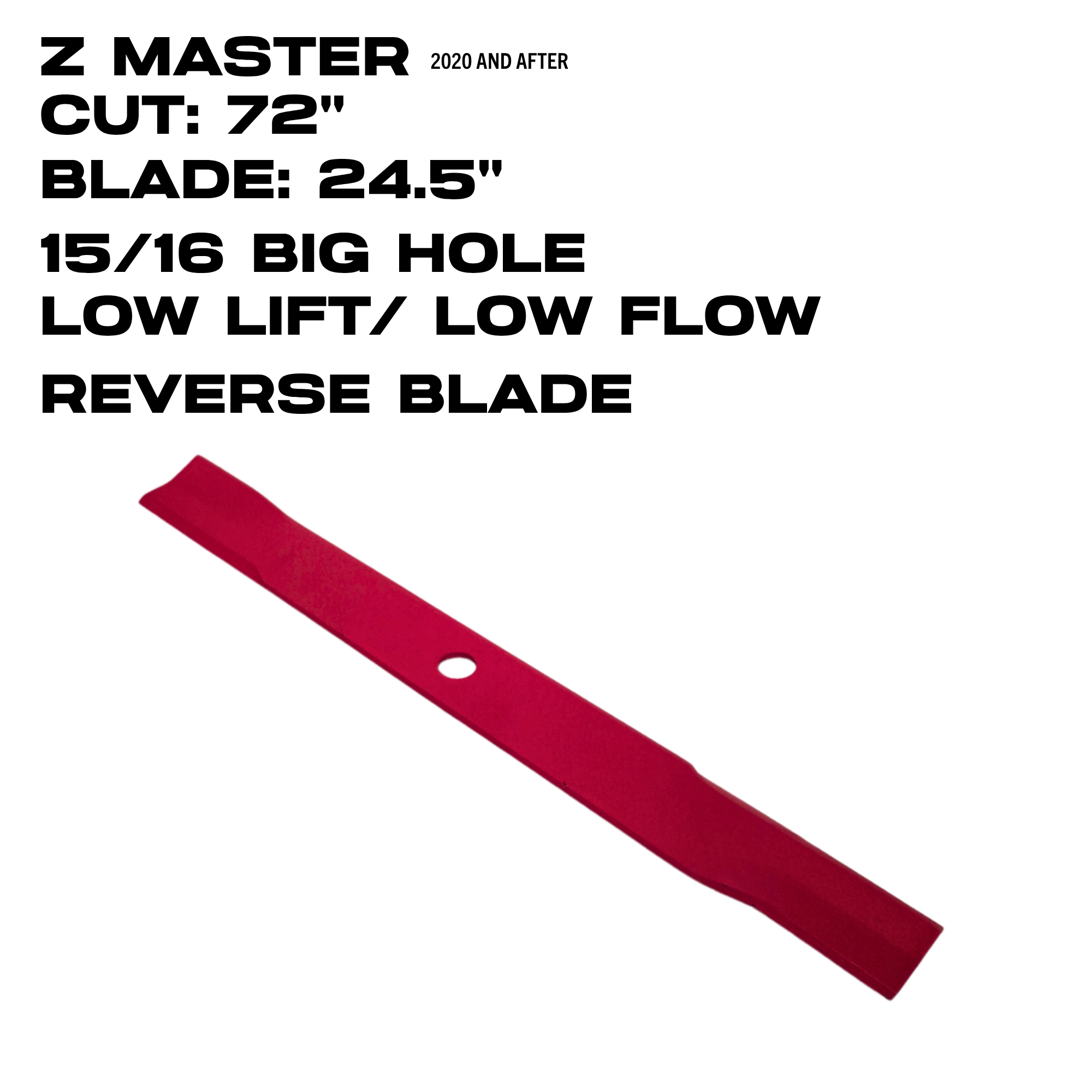 Toro Low Flow CR Blade | 24.5