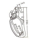 Kong Single Lift Ascender | Right  | 16805