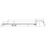 Big Tex Gooseneck | 25FT + 5' Dovetail | Single Wheel | Tandem Axle | Mega Ramp | 14GN-30D5A-MRBK