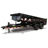 Big Tex Dump Trailer | 14FT | HD | Tandem Axle | Ultra Low Profile | Slide-In Ramps | 16LP-14BK6SIRPD
