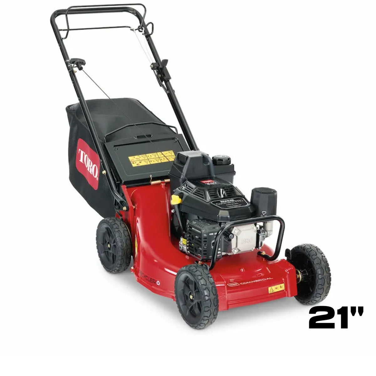 Toro Heavy Duty | Self-Propel | 21" Deck | Kohler CV173 | Gas Powered Push Lawn Mower | 22287