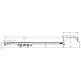 Big Tex Gooseneck | Dual Wheel | Tandem Axle | 25FT + 5' Dovetail | Mega Ramp | 22GN-30D5A-MRBK