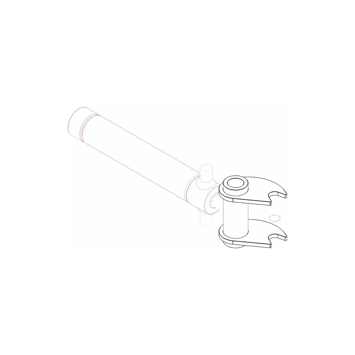 Ventrac Cylinder, 1-1/2" x 8" | 23.0204