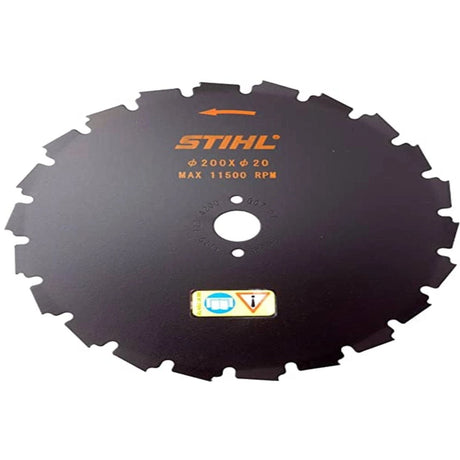 STIHL Chisel Blade | 200mm | 4119 713 4200  | Main Street Mower | Winter Garden | Clermont | Ocala