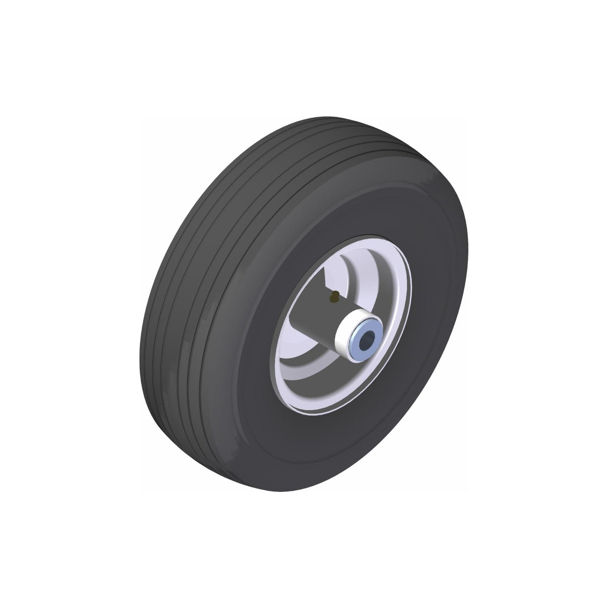 Ventrac Wheel, Asm 13x5x6 Rib Flatfree | 53.0148