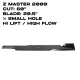 Rotary High Lift Blade | Z Master 2000 | 20.5" | 60" Deck | 6083
