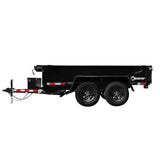 U-Dump Trailer | 10FT | 8k GVWR | Tandem Axle |  6108-31-LP-PRO-LITE
