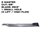 Rotary Hi-Flow Blade | 20.5" | Z Master  | 60" Deck | 6180