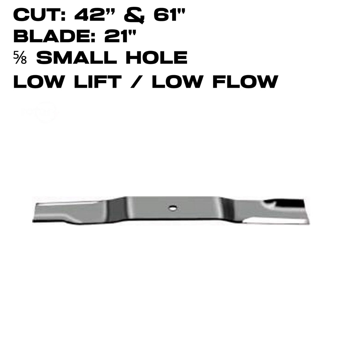 Rotary Blade | 21" X 5/8" | Low Flow | BobCat / Honda | 42" & 61" Deck | 6272
