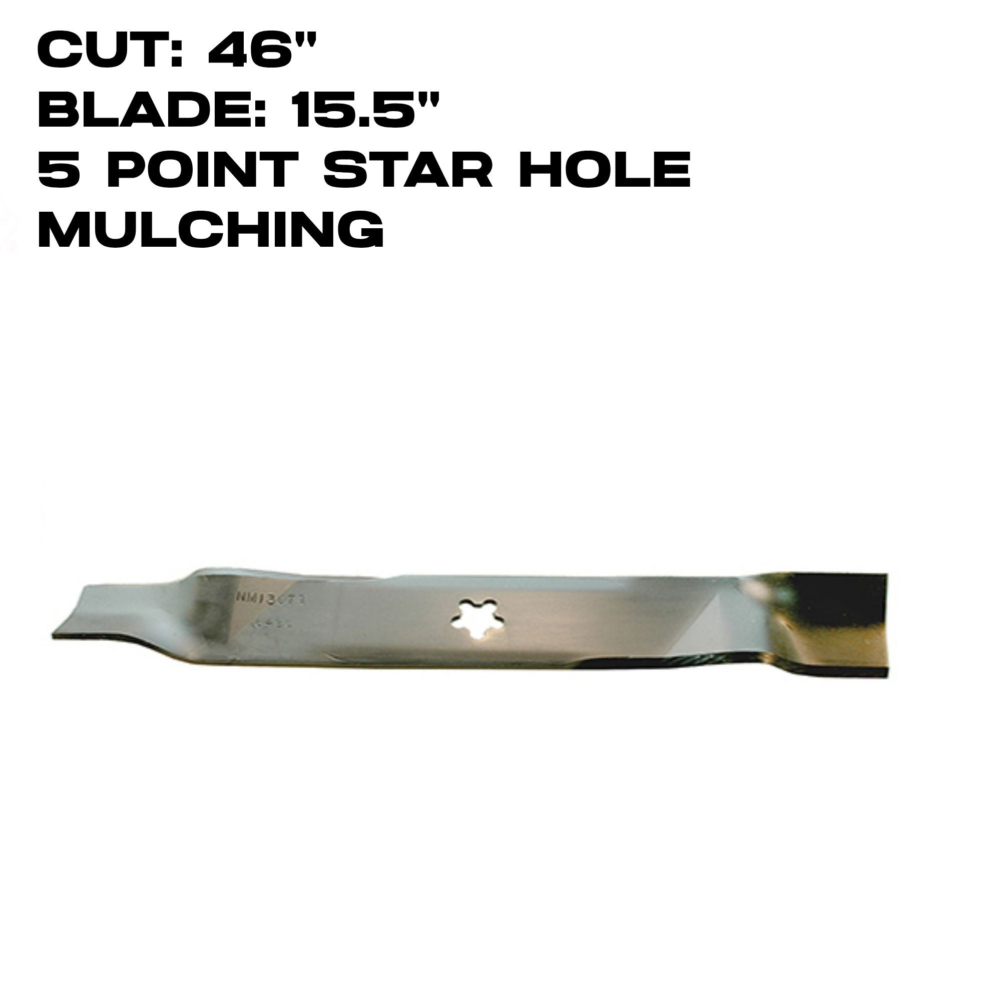 Rotary Mulching Blade | 15-1/2