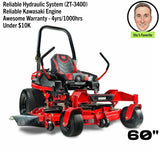 Toro Z Master 2000 | 60 in. Deck | 23.5 hp Kawasaki | Zero Turn Mower | 77292