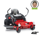 Toro TimeCutter | 42" Stamped Deck | 22hp Briggs & Stratton |  Zero Turn Mower | 77401
