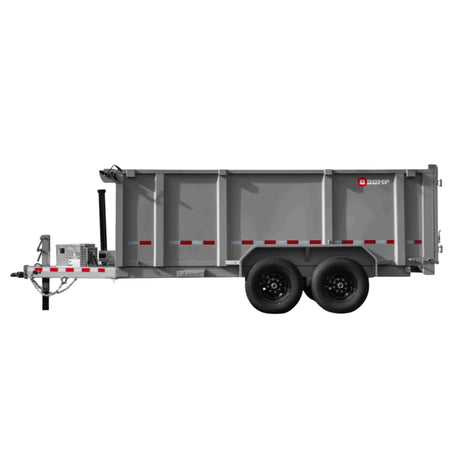 U-Dump Trailer | 7FT X 14FT | 14k GVWR | Telescopic | Tandem Axle | 831414T-48-LP