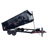 U-Dump Trailer | 14FT | Low-Profile | Tandem Axle | Telescopic |  831614T-48 LP-PRO