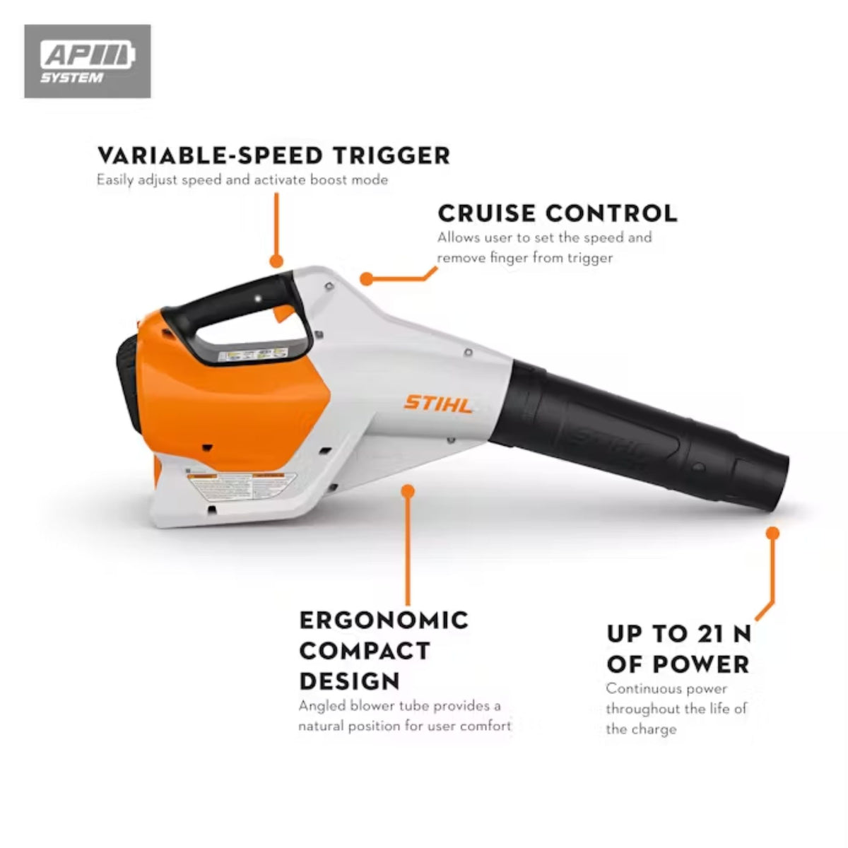 STIHL BGA 160 Battery Powered Blower