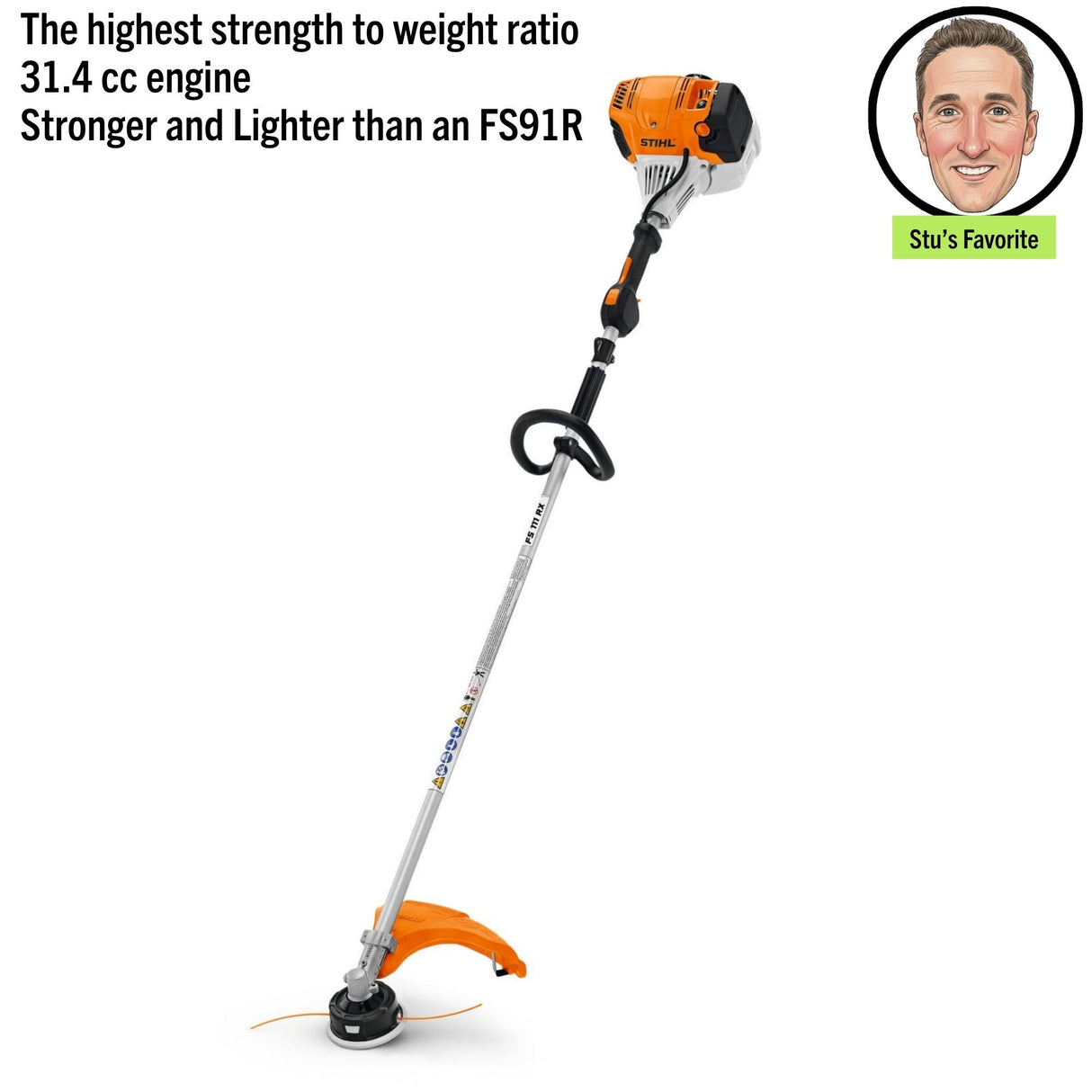 STIHL FS 111 RX Gas Powered String Trimmer
