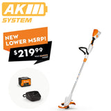 STIHL FSA 50 Battery Powered Grass Trimmer with Battery & Charger