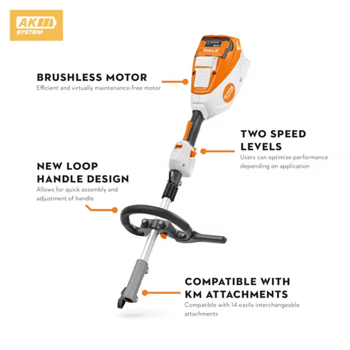 STIHL KMA 80 R Battery Powered KombiMotor | Tool Only