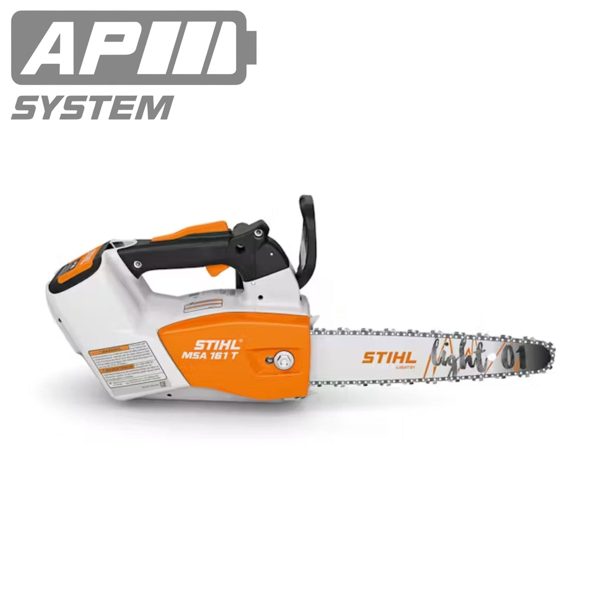 STIHL MSA 161 T Battery Powered Chainsaw with Quickstop | Top Handle | Tool Only