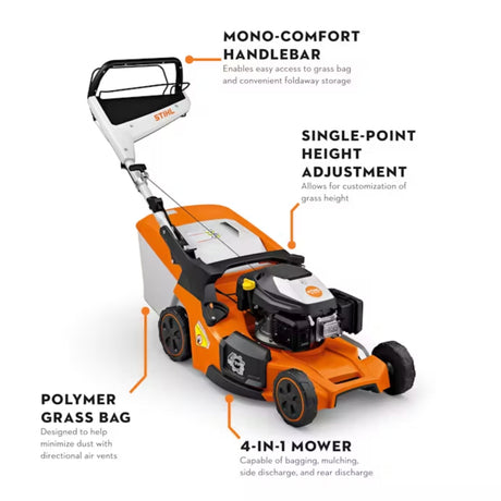 STIHL RM 453 V | 20In Deck | Gas Powered Walk Behind Mower