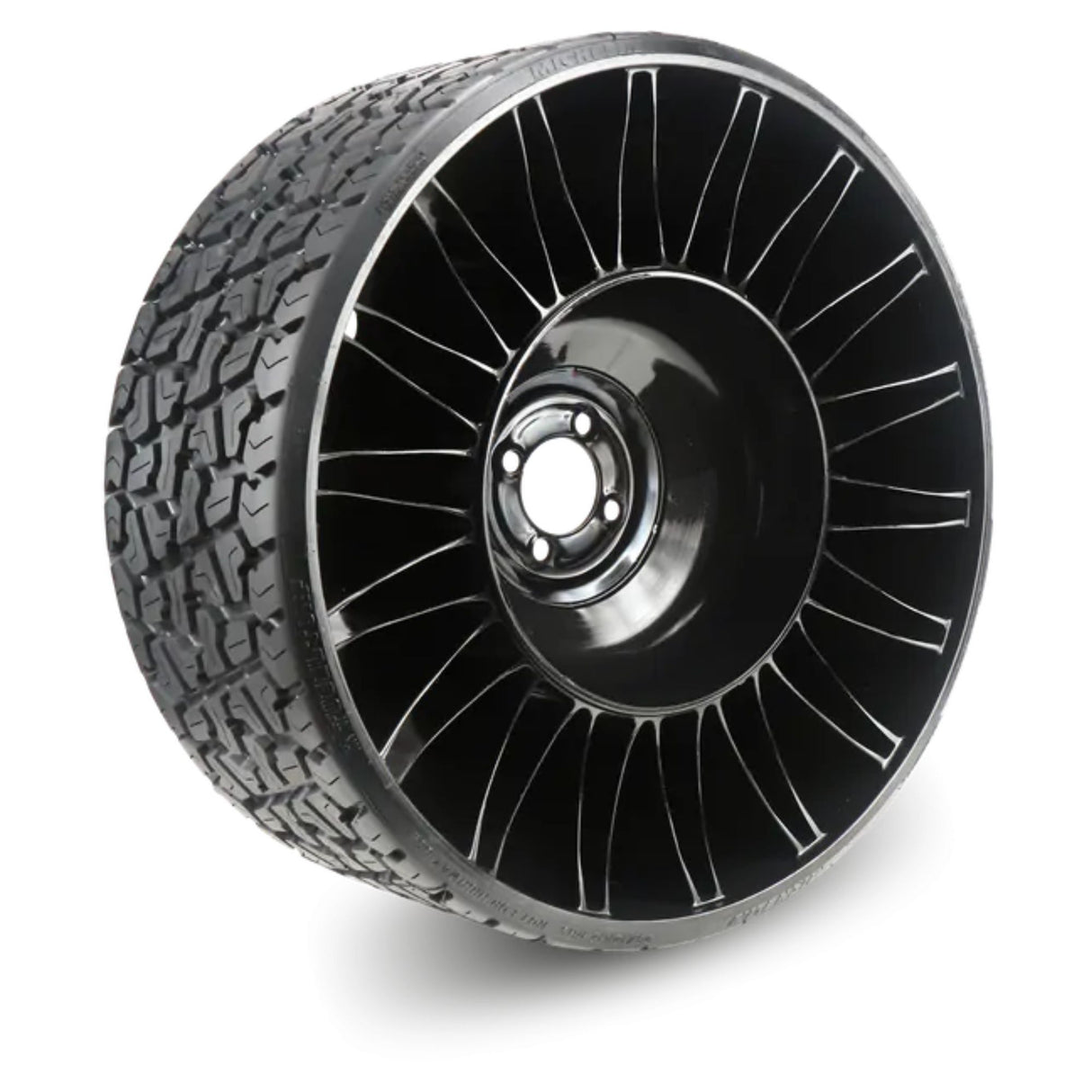 MICHELIN X Tweel Turf | 24 X 12 X 12 | Titan HD, Z Master 3000, 5000, 6000, 7000 | -0.75  Offset | 4/4 Bolt Pattern | 50357