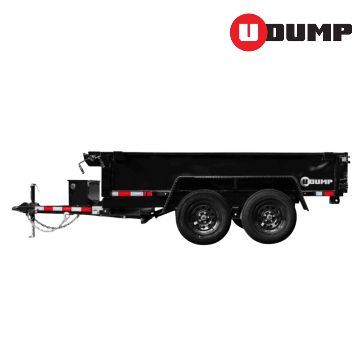 U-Dump Trailer | 10FT | 8k GVWR | Tandem Axle |  6108-31-LP-PRO-LITE