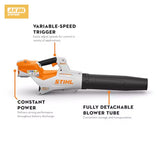 STIHL BGA 50 Battery Powered Blower with Battery and Charger