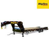Big Tex Gooseneck | 25FT + 5' Dovetail | Single Wheel | Tandem Axle | Mega Ramp | 14GN-30D5A-MRBK
