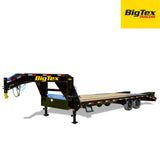 Big Tex Gooseneck | Super Duty | 25FT +5' Dovetail | Single Wheel | Tandem Axle | 16GN-30D5A-MRBK