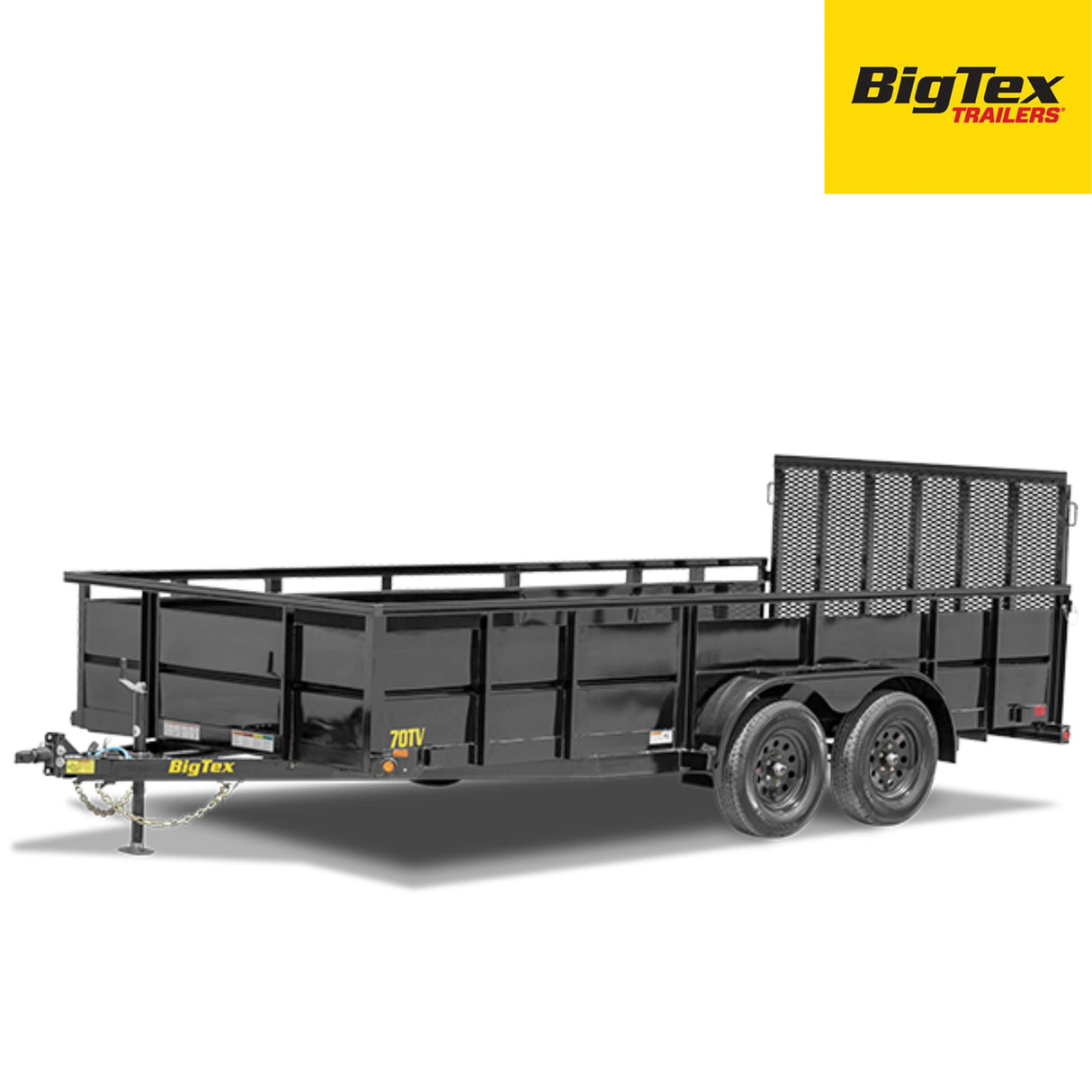 Big Tex Utility Trailer | 12FT | Vanguard | Tandem Axle | 70TV-12BK