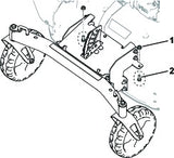 Toro Caster Swivel Assembly Kit | 161-8186