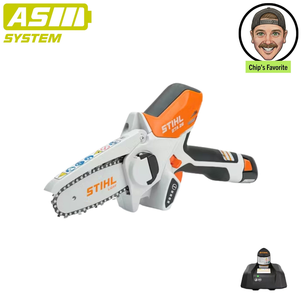 STIHL GTA 26 Battery Powered Garden Pruner with Battery & Charger