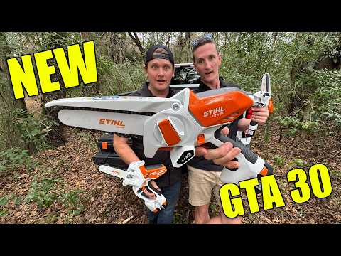 STIHL GTA 40 Battery Powered Garden Pruner with hard case, batteries & charger