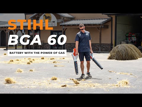 STIHL BGA 60 Battery Powered Handheld Blower w/ Battery & Charger