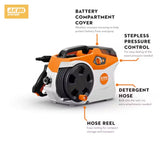 STIHL REA 60 Plus Battery Powered Pressure Washer AK30 & AL101