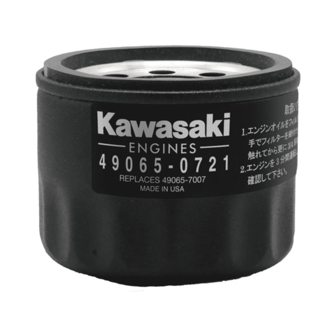Kawasaki Oil Filter | 49065-0721 | Main Street Mower | Winter Garden | Clermont | Ocala