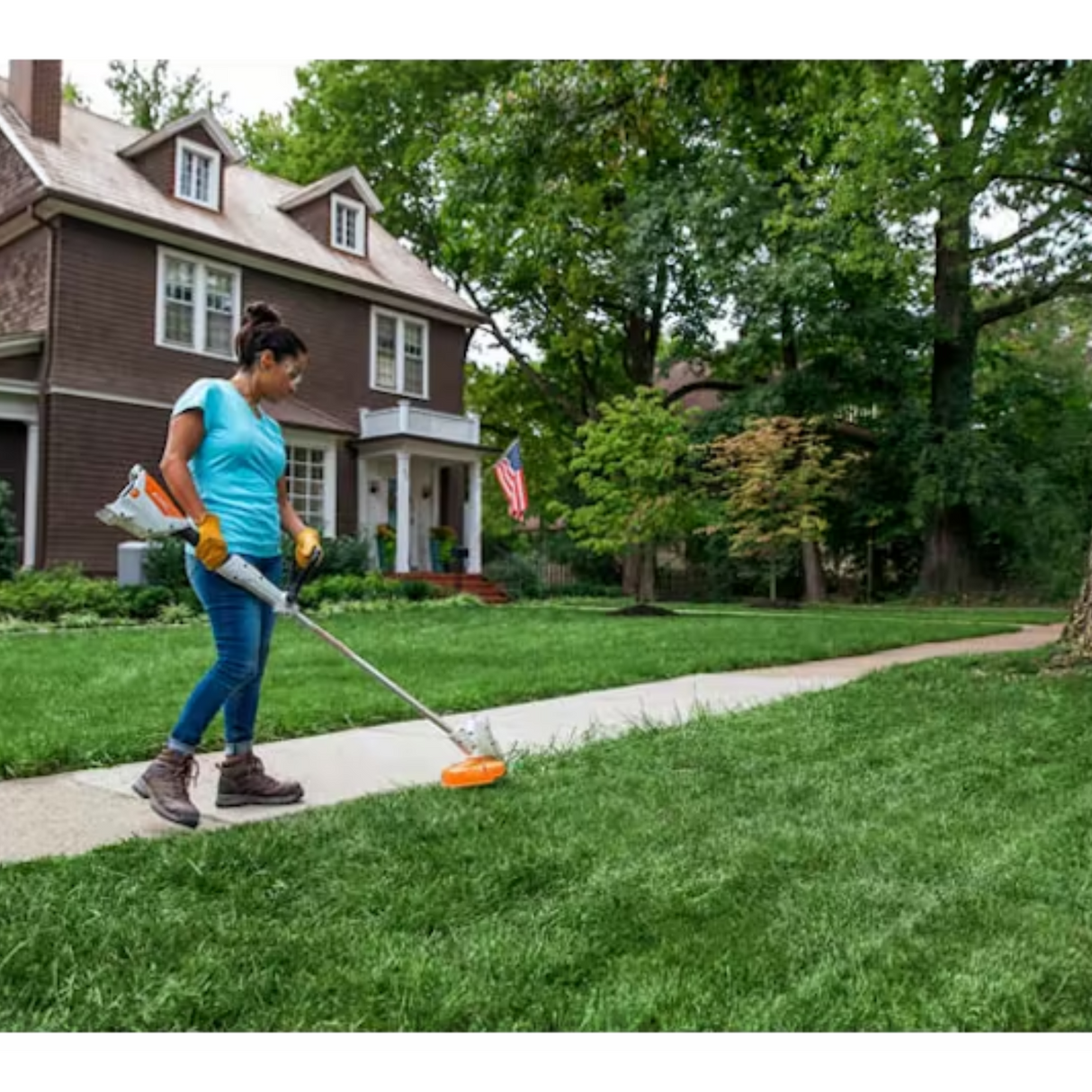 STIHL FSA 57 Battery Powered String Trimmer w/ AK 10 and AL 101 | Main Street Mower | Winter Garden | Clermont | Ocala