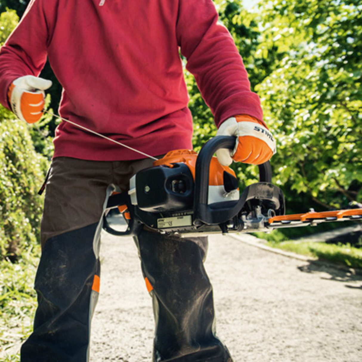 STIHL HS 82 R Gas Powered Hedge Trimmer | Main Street Mower | Winter Garden | Clermont | Ocala