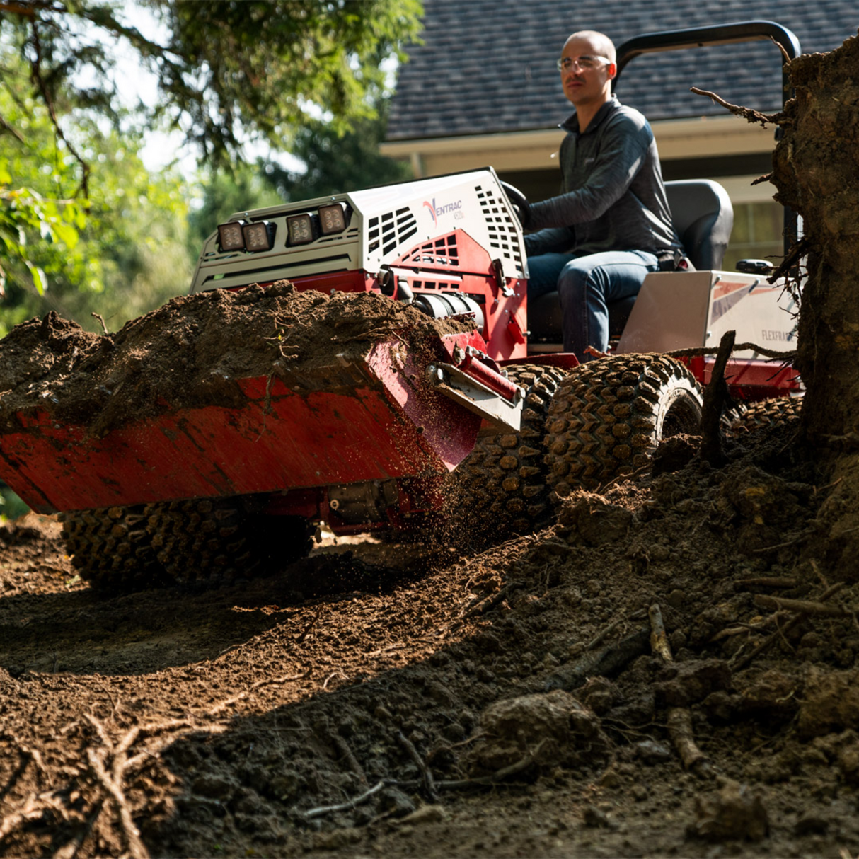 Ventrac HE482 Power Bucket Attachment | 39.55214 | Main Street Mower | Winter Garden | Clermont | Ocala