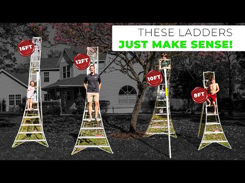 GSC-16AS 16' Tripod Ladder ANSI 300 LB Rating | Main Street Mower | Winter Garden | Clermont | Ocala